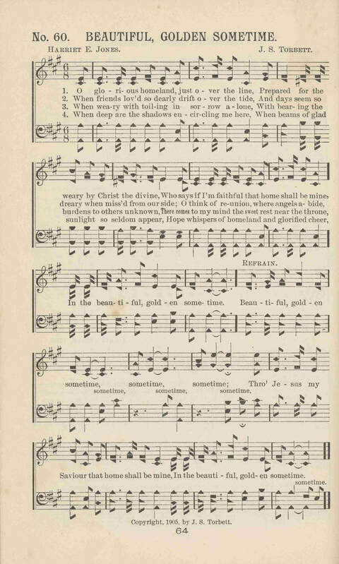 Gleanings of Praise: A superior and varied collection of Goispel Songs and Hymns for Sunday Schools, Church Services, Prayer Meetings, Revival Meetings, Young People