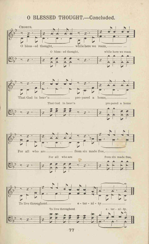 Gleanings of Praise: A superior and varied collection of Goispel Songs and Hymns for Sunday Schools, Church Services, Prayer Meetings, Revival Meetings, Young People