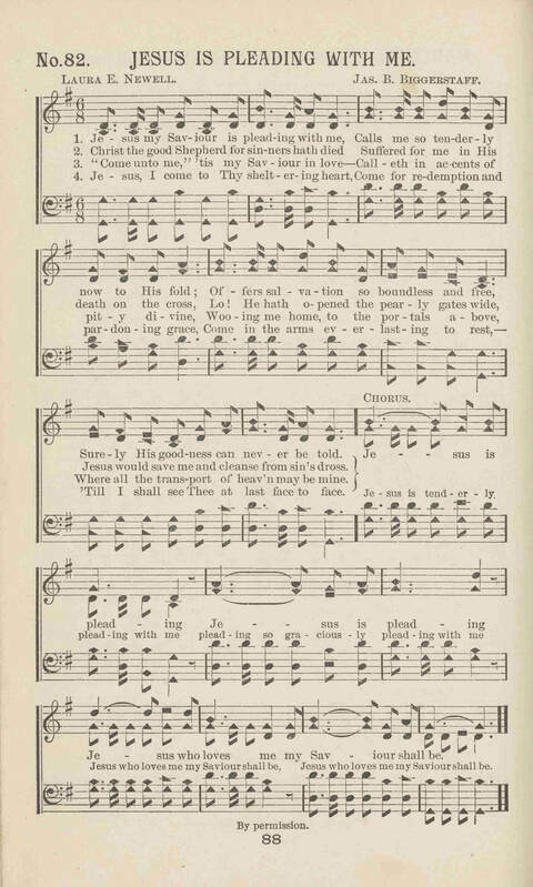 Gleanings of Praise: A superior and varied collection of Goispel Songs and Hymns for Sunday Schools, Church Services, Prayer Meetings, Revival Meetings, Young People