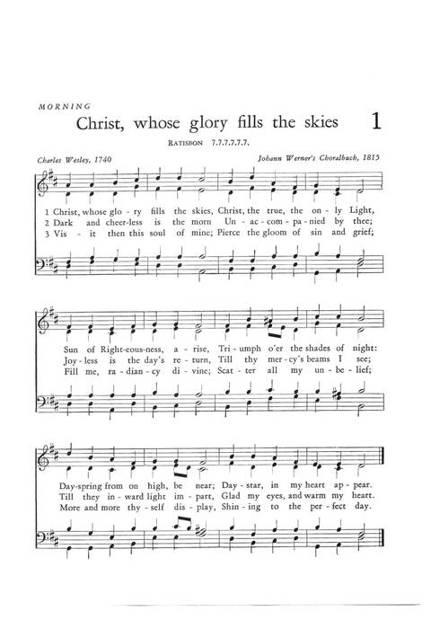 Hymnal for Colleges and Schools page 1