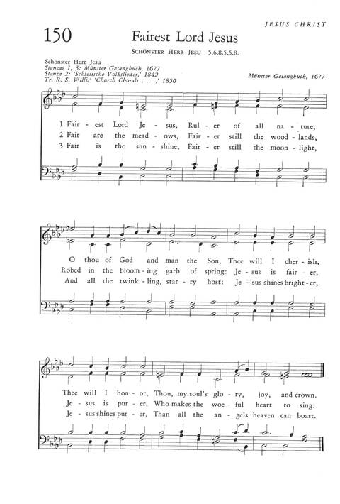 Hymnal for Colleges and Schools page 152