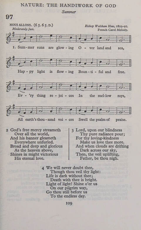 Hymns for Junior Schools (Melody ed.) page 109