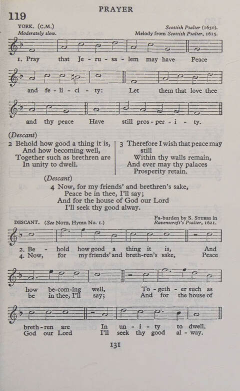 Hymns for Junior Schools (Melody ed.) page 131