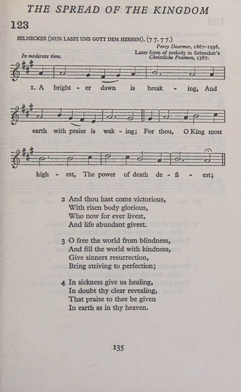 Hymns for Junior Schools (Melody ed.) page 135