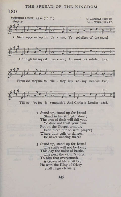 Hymns for Junior Schools (Melody ed.) page 145