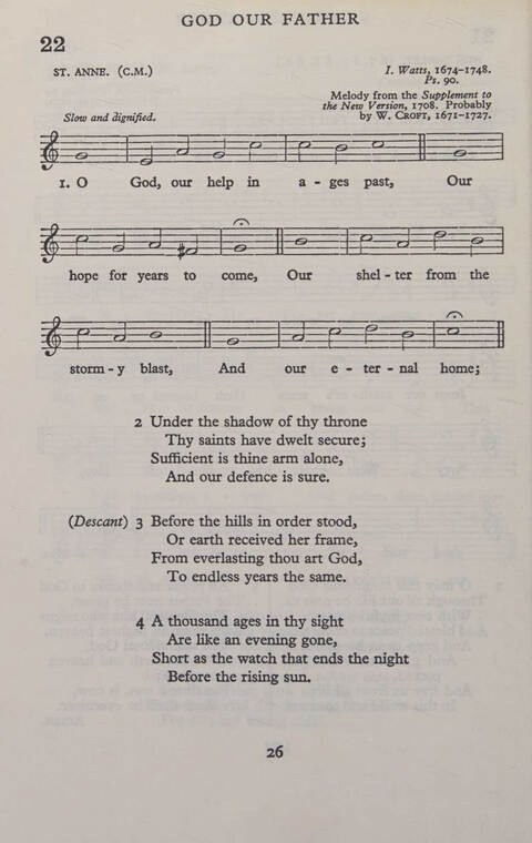 Hymns for Junior Schools (Melody ed.) page 26