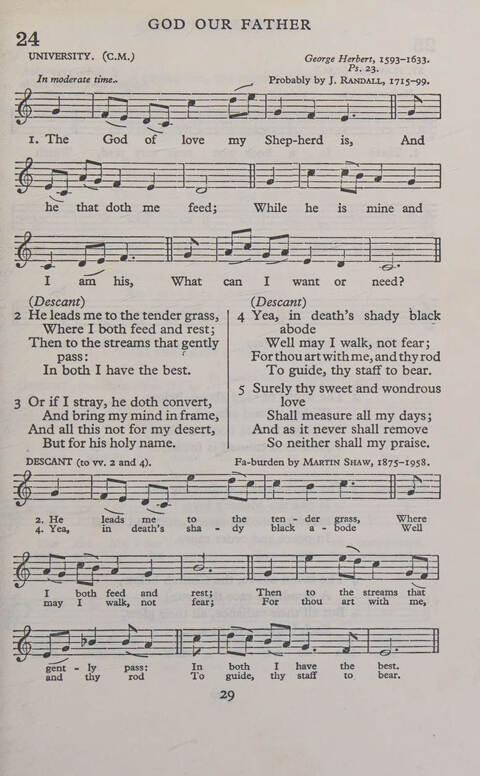 Hymns for Junior Schools (Melody ed.) page 29