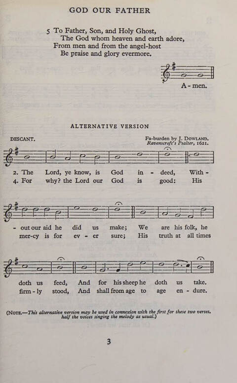 Hymns for Junior Schools (Melody ed.) page 3
