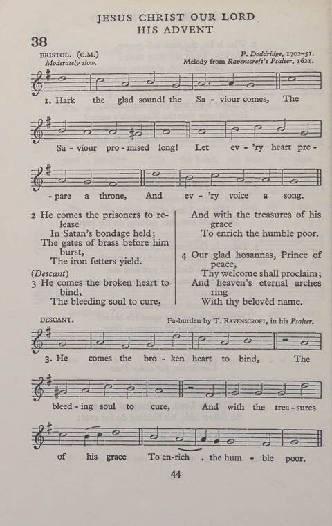 Hymns for Junior Schools (Melody ed.) page 44