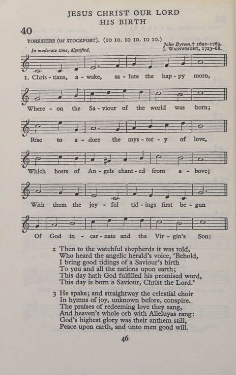 Hymns for Junior Schools (Melody ed.) page 46