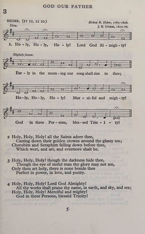 Hymns for Junior Schools (Melody ed.) page 5