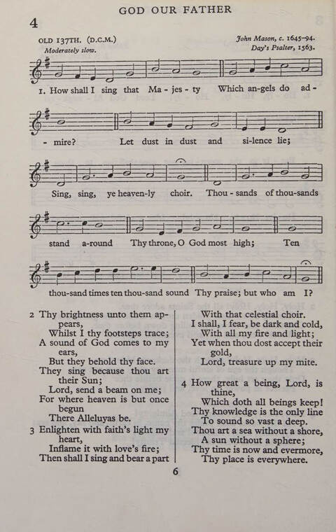 Hymns for Junior Schools (Melody ed.) page 6