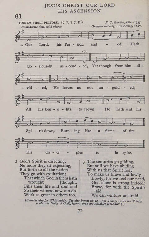 Hymns for Junior Schools (Melody ed.) page 72