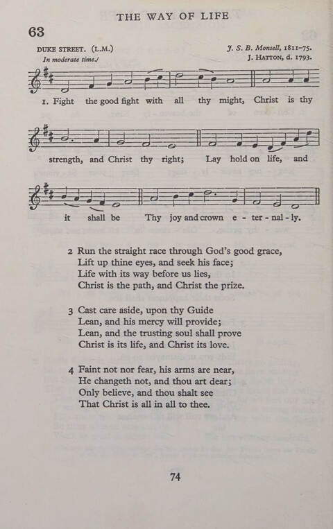 Hymns for Junior Schools (Melody ed.) page 74