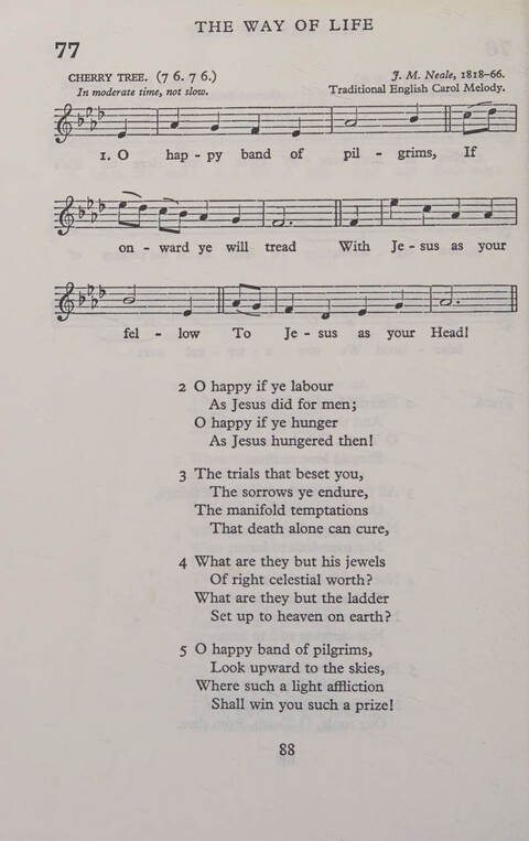 Hymns for Junior Schools (Melody ed.) page 88