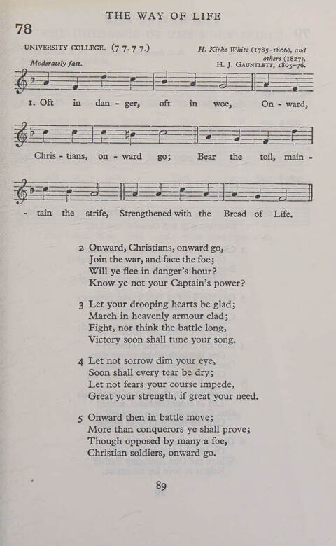Hymns for Junior Schools (Melody ed.) page 89