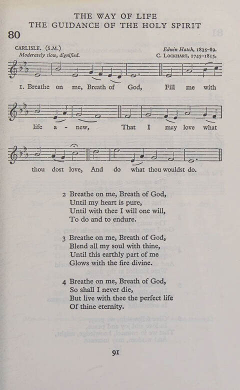 Hymns for Junior Schools (Melody ed.) page 91