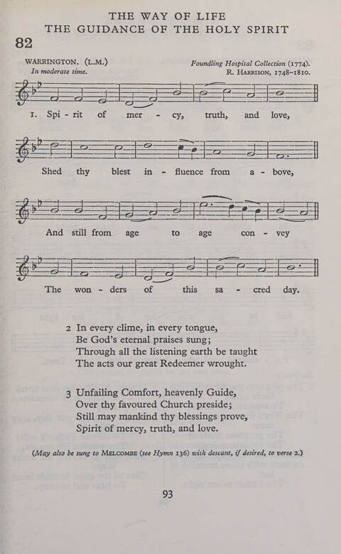 Hymns for Junior Schools (Melody ed.) page 93