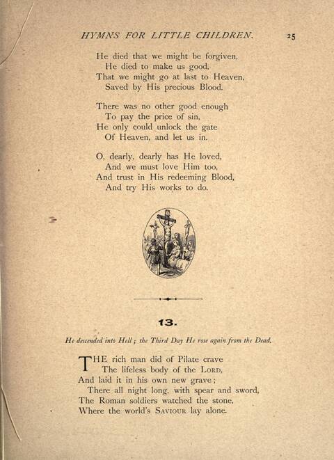 Hymns for Little Children page 25