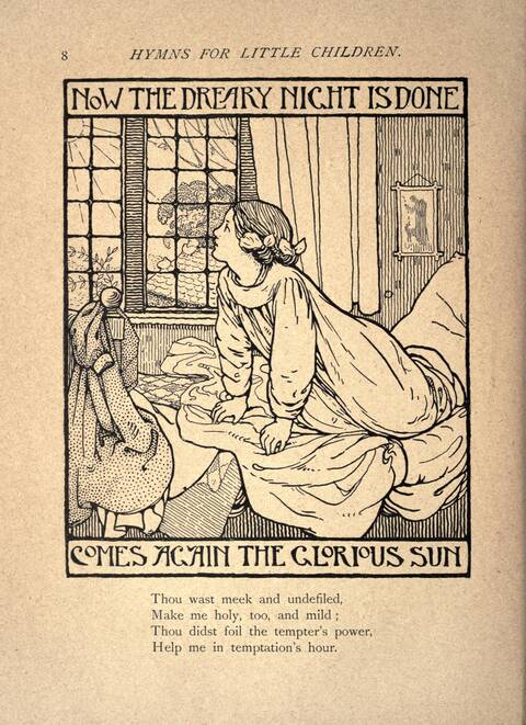 Hymns for Little Children page 8