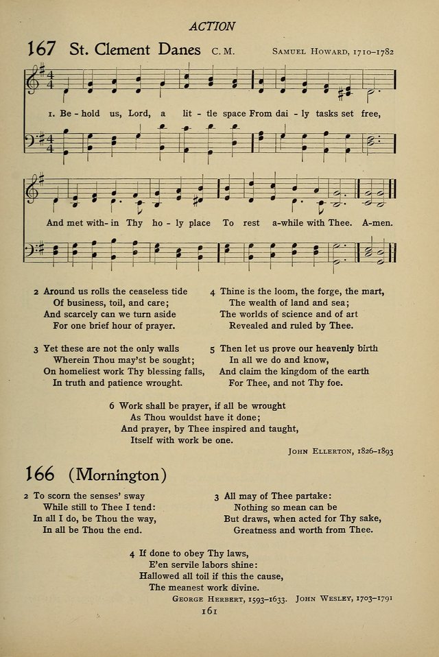 Hymns for Schools and Colleges page 161
