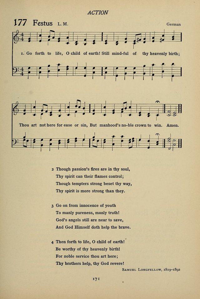 Hymns for Schools and Colleges page 171
