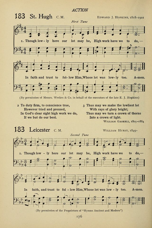 Hymns for Schools and Colleges page 176