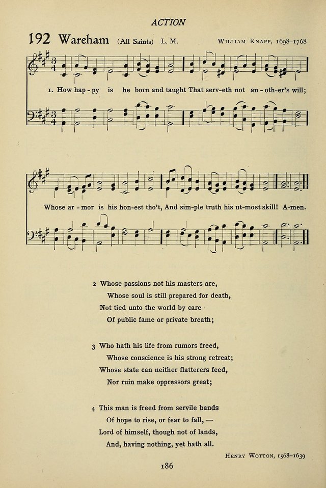 Hymns for Schools and Colleges page 186