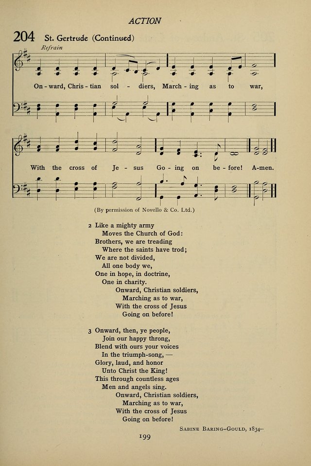 Hymns for Schools and Colleges page 199