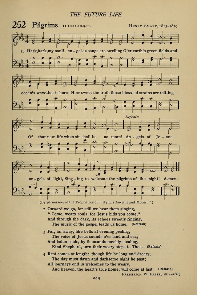 Hymns for Schools and Colleges page 249