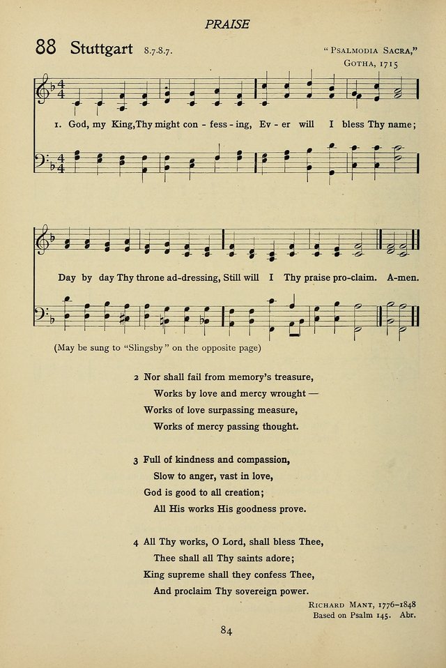 Hymns for Schools and Colleges page 84
