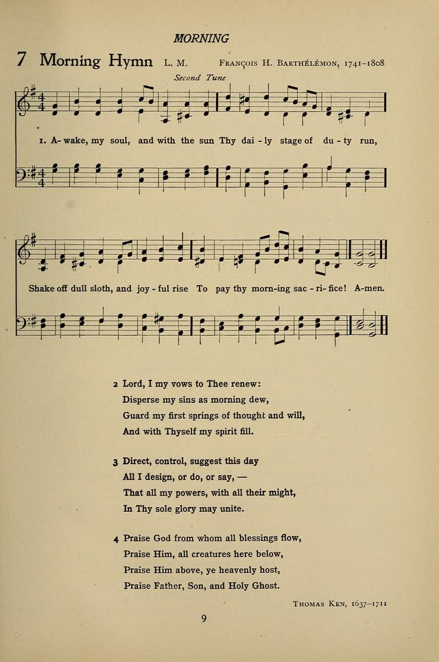 Hymns for Schools and Colleges page 9