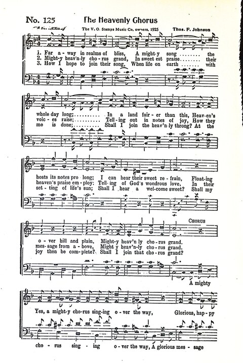 Harbor Bells [no. 1]: our 1925 book for Sunday schools, singing schools, revivals, conventions, and general use in all religious gatherings page 141