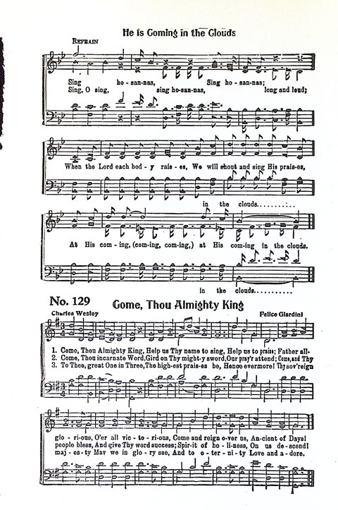 Harbor Bells [no. 1]: our 1925 book for Sunday schools, singing schools, revivals, conventions, and general use in all religious gatherings page 148