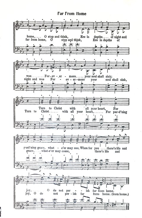Harbor Bells [no. 1]: our 1925 book for Sunday schools, singing schools, revivals, conventions, and general use in all religious gatherings page 152