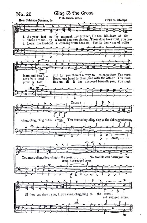 Harbor Bells [no. 1]: our 1925 book for Sunday schools, singing schools, revivals, conventions, and general use in all religious gatherings page 21