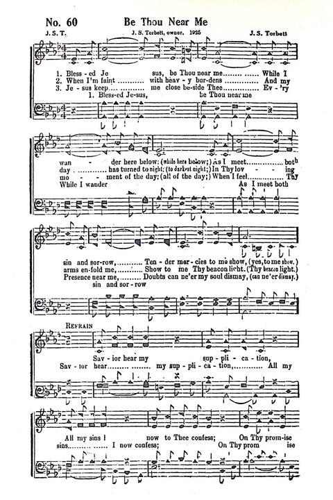 Harbor Bells [no. 1]: our 1925 book for Sunday schools, singing schools, revivals, conventions, and general use in all religious gatherings page 61
