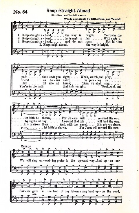 Harbor Bells [no. 1]: our 1925 book for Sunday schools, singing schools, revivals, conventions, and general use in all religious gatherings page 65