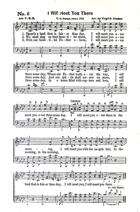 Harbor Bells [no. 1]: our 1925 book for Sunday schools, singing schools, revivals, conventions, and general use in all religious gatherings page 7