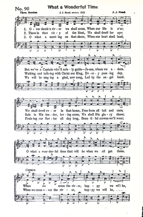 Harbor Bells [no. 1]: our 1925 book for Sunday schools, singing schools, revivals, conventions, and general use in all religious gatherings page 91