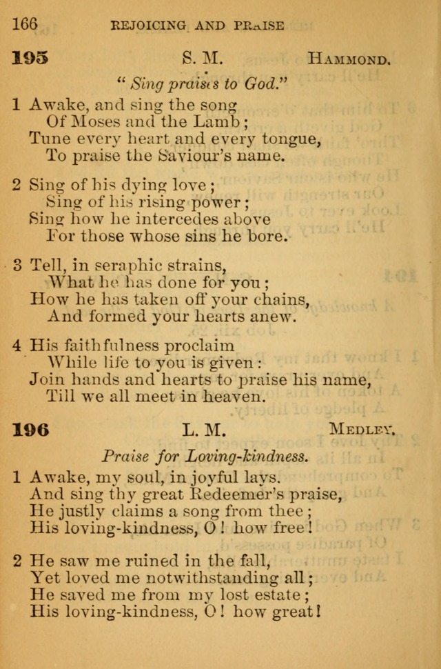 The Hymn Book of the African Methodist Episcopal Church: being a collection of hymns, sacred songs and chants (5th ed.) page 175
