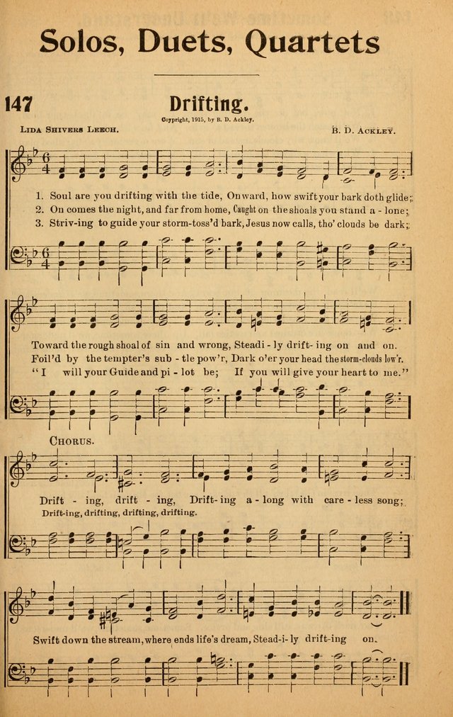 Hymns of Blessing for the Living Church: the best of the old and the latest of the new, suited to the church and home, the Sunday school, the brotherhoods, the young peoples