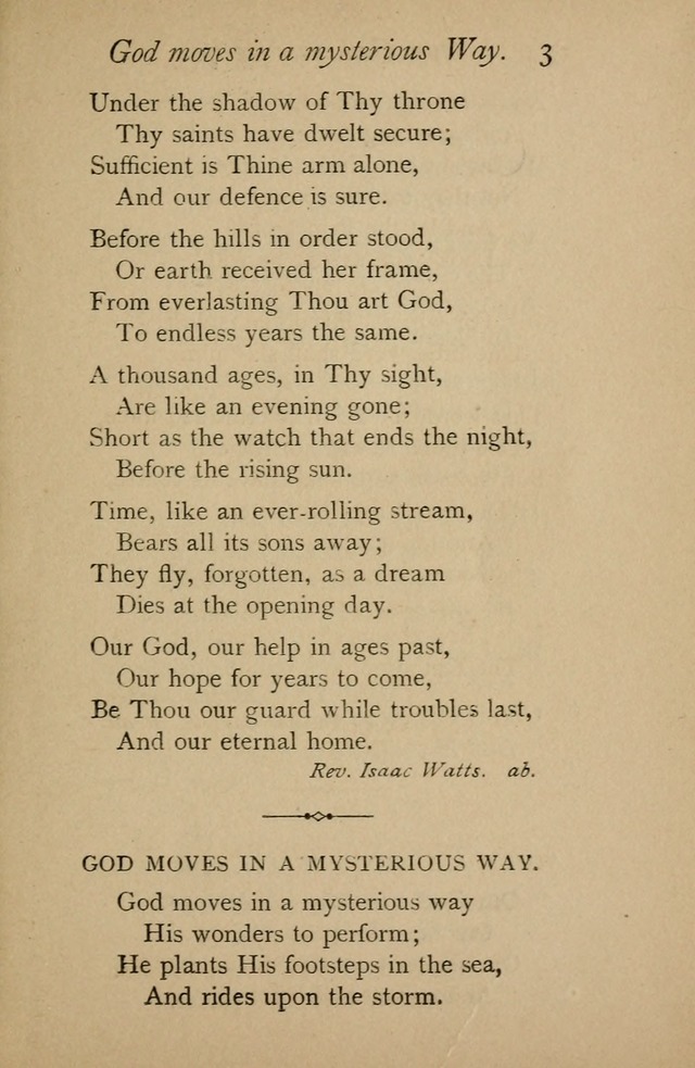 A Handy Book of Old and Familiar Hymns page 3