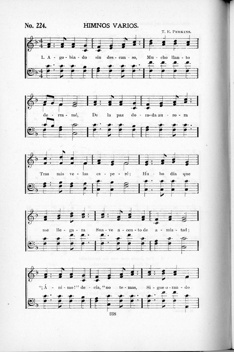 Himnario Cristiano para uso de las Iglesias Evangélicas page 238