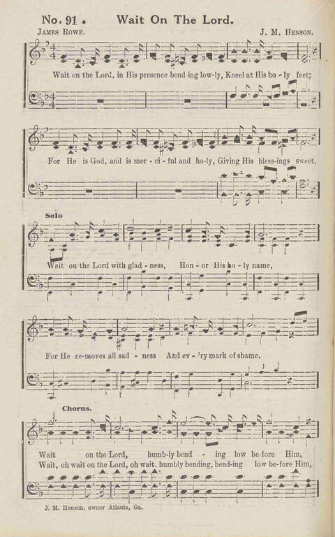 Harvest Carols: for the church, Sunday school, singing convention, singing school and all religious work and worship page 108