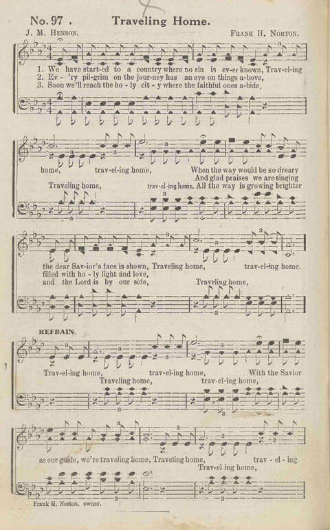 Harvest Carols: for the church, Sunday school, singing convention, singing school and all religious work and worship page 116