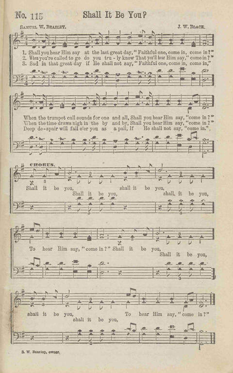 Harvest Carols: for the church, Sunday school, singing convention, singing school and all religious work and worship page 133