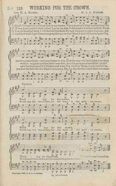 Harvest Carols: for the church, Sunday school, singing convention, singing school and all religious work and worship page 141