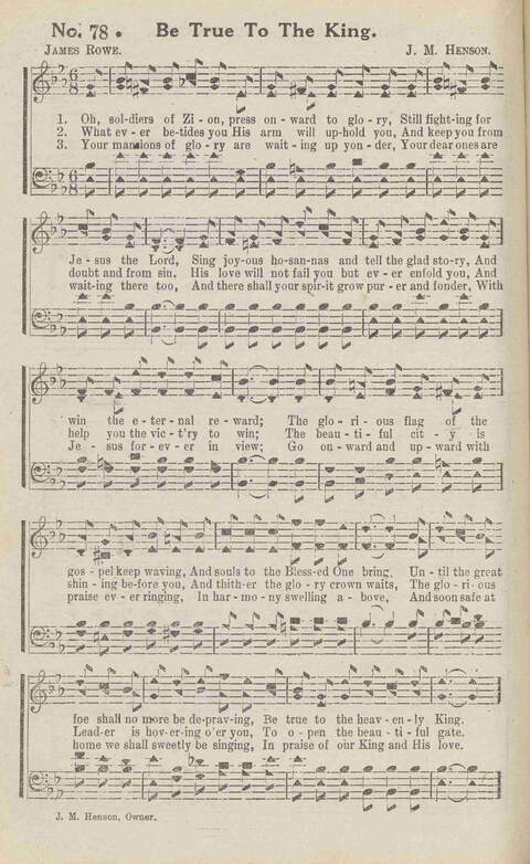 Harvest Carols: for the church, Sunday school, singing convention, singing school and all religious work and worship page 82