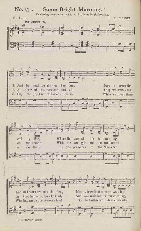 Harvest Carols: for the church, Sunday school, singing convention, singing school and all religious work and worship page 88